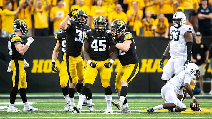 No. 3 Iowa Tops No. 4 Penn State With Fourth-Quarter Comeback