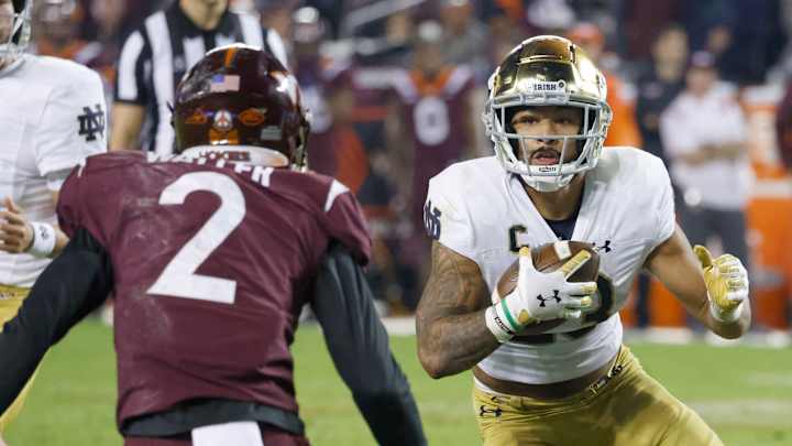 Kyren Williams, Drew White Discuss Notre Dame's Win Over Virginia Tech