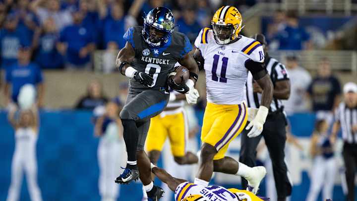 LSU Front Seven Gashed by Kentucky as Defense Takes a Step Back
