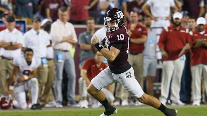 Texas A&M QB Zach Calzada Writes His Own History Against Alabama Texas A&M QB Zach Calzada Writes His Own History Against Alabama