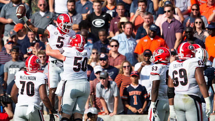 Georgia Takes No. 1 Spot, Cincinnati Joins Playoff Picture in New AP Top 25 Poll