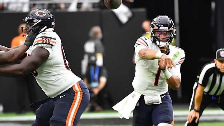 Justin Fields Takes a Licking, Keeps on Ticking
