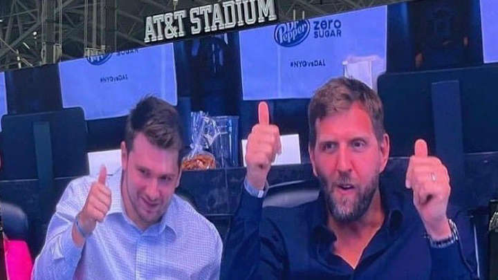 Dallas Mavs Day Off: Luka, Dirk, Cowboys, Backyard Fun Dallas Mavs Day Off: Luka, Dirk, Cowboys, Backyard Fun