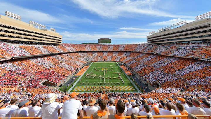 Tennessee Officially Announces Checkered Neyland for Ole Miss Game Tennessee Officially Announces Checkered Neyland for Ole Miss Game