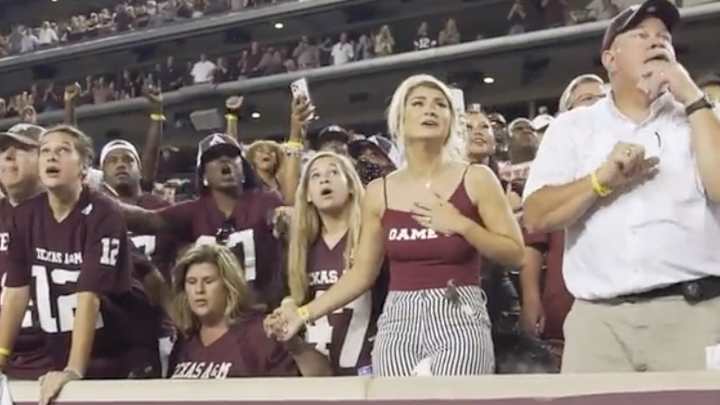 Texas A&M Kicker Seth Small's Wife, Family Broke Down in Tears After Game-Winner vs. Bama