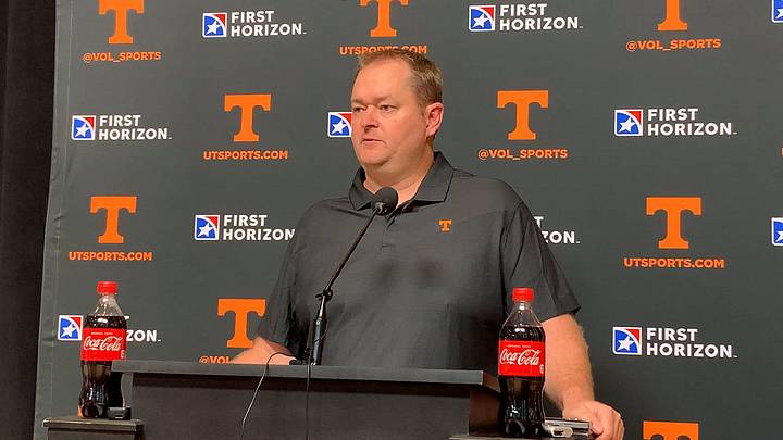 Watch: Josh Heupel Addresses Media for First Time in Alabama Week