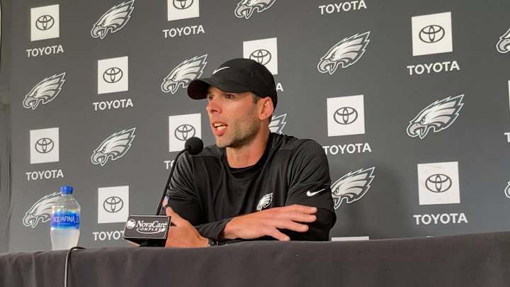 Jonathan Gannon Clarifies Scheme, Talks About Game-Planning on Short Week Jonathan Gannon Clarifies Scheme, Talks About Game-Planning on Short Week