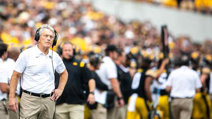 Iowa Coach Ferentz Defends Fans Booing Penn State Players Taking Dives: 'They Smelled a Rat'