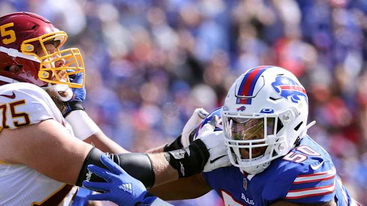 Bills' Greg Rousseau is AFC Defensive Player of the Week