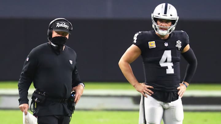 Derek Carr on Jon Gruden: 'I Love the Man, I Hate the Sin...No One's Perfect'