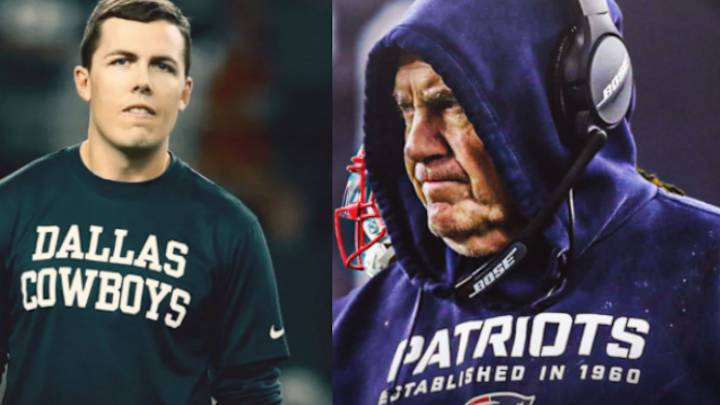 Patriots Coach Bill Belichick Raves About Cowboys’ Kellen Moore