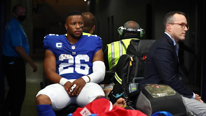 New York Giants RB Saquon Barkley Breaks Silence on Latest Injury