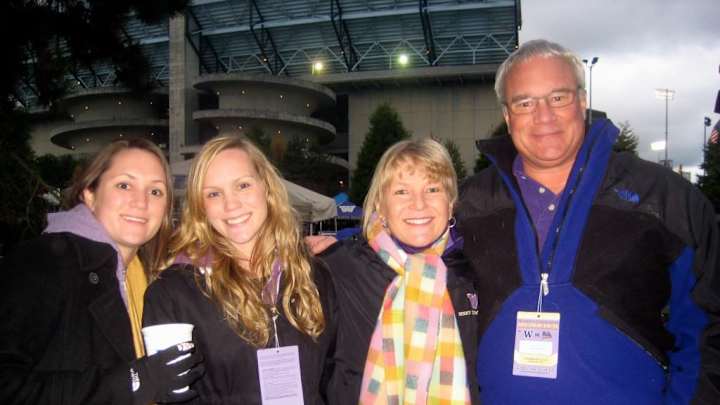 Meet the Huskies' No. 1 Football Fan, Now and 30 Years Ago Meet the Huskies' No. 1 Football Fan, Now and 30 Years Ago