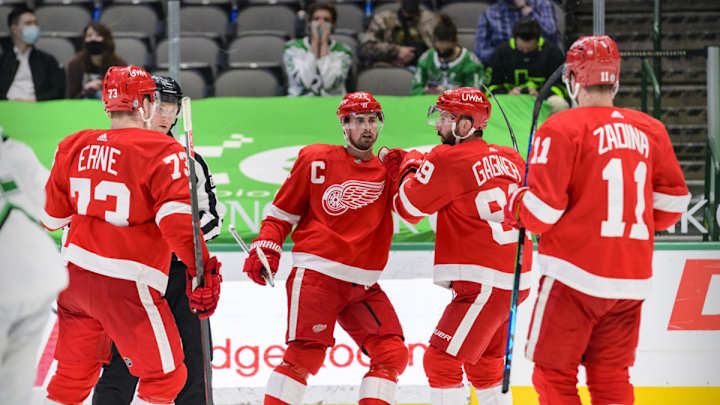 Twitter Reacts: Dylan Larkin Suspended for Punching Mathieu Joseph