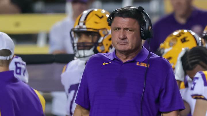 Ed Orgeron Reaches Separation Agreement with LSU