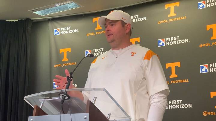 Heupel Gives Update on Injuries at SEC Teleconference