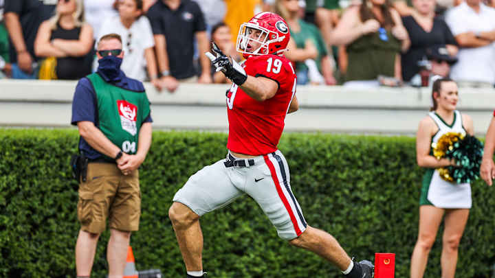 Brock Bowers on Pace to Smash Georgia Record Books