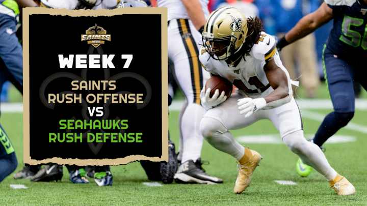 Saints Rushing Attack vs. Seahawks Run Defense
