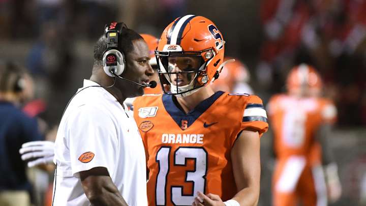 Dino Babers Comments on Tommy DeVito Entering Transfer Portal Dino Babers Comments on Tommy DeVito Entering Transfer Portal