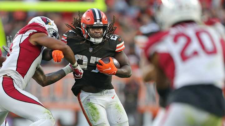 Browns Running Back Kareem Hunt Expected to Miss at Least Three Games With Calf Injury