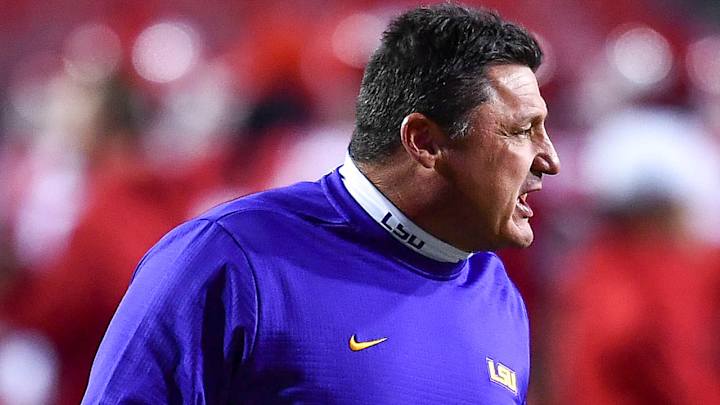 When Adults Aren't Around: LSU's Ed Orgeron Couldn't Run Program Without Supervision