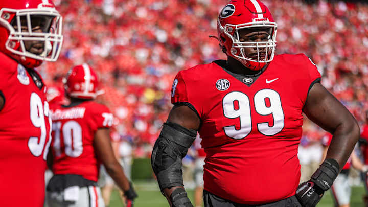 NFL Expert Says Jordan Davis "Play like Thanos", Projects Davis to the Atlanta Falcons NFL Expert Says Jordan Davis "Play like Thanos", Projects Davis to the Atlanta Falcons