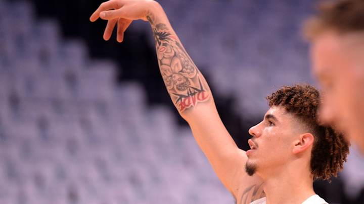 NBA News: LaVar Ball Watches Hornets' LaMelo Ball Bank In A Three-Pointer Against The Pacers NBA News: LaVar Ball Watches Hornets' LaMelo Ball Bank In A Three-Pointer Against The Pacers