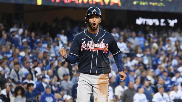 Eddie Rosario Homers Twice As Braves Rout Dodgers to Take 3–1 Lead in NLCS Eddie Rosario Homers Twice As Braves Rout Dodgers to Take 3–1 Lead in NLCS