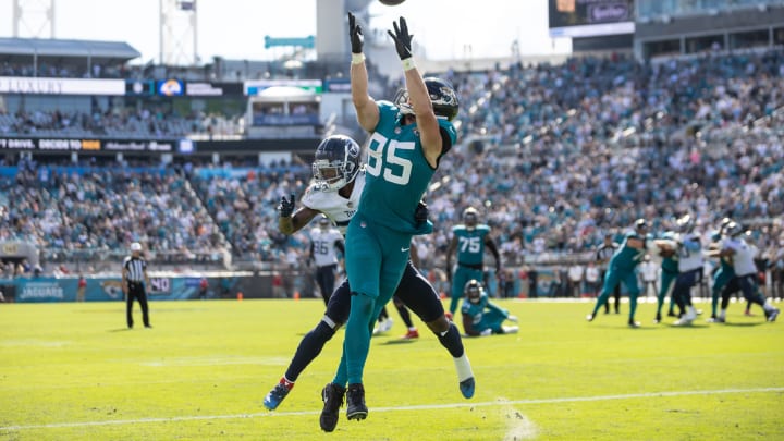 Grading the Jaguars: Arnold Elevates A Suspect Tight End Unit Grading the Jaguars: Arnold Elevates A Suspect Tight End Unit