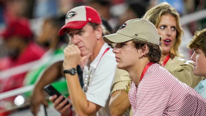WATCH: Arch Manning Takes it to the House in Front of Kirby Smart WATCH: Arch Manning Takes it to the House in Front of Kirby Smart