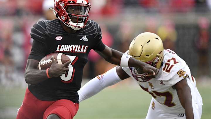 Boston College Struggling Against Louisville, Down 21-7 Boston College Struggling Against Louisville, Down 21-7