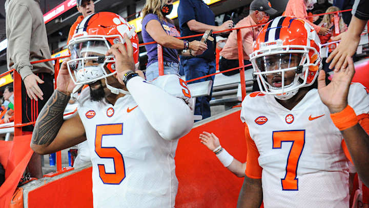 Sources: Clemson QB Taisun Phommachanh, WR Frank Ladson in Transfer Portal