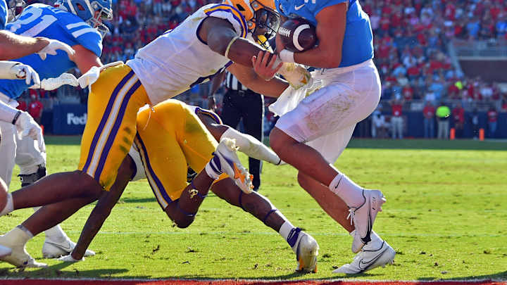 Ole Miss Pummels LSU on the Ground in 31-17 Rout in Oxford