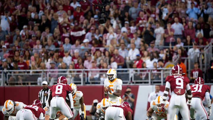 Social Media Reacts to Tennessee's Effort Against Alabama