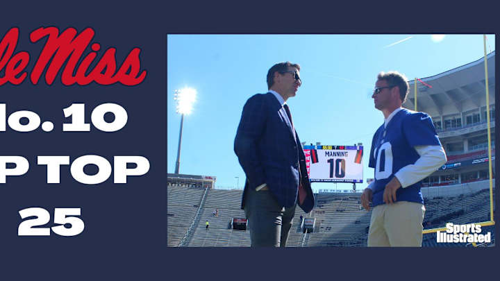 Victory Over Rival LSU Moves Ole Miss into the Top 10 of AP Top 25