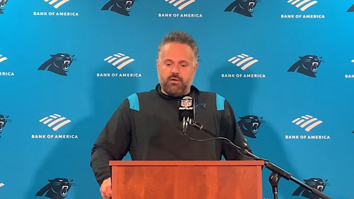 WATCH: Matt Rhule Postgame Press Conference vs Giants