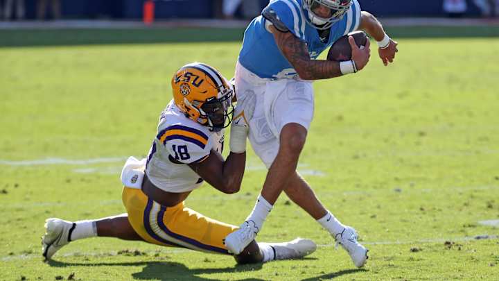 Three Observations from LSU Football's 31-17 Loss at No. 12 Ole Miss