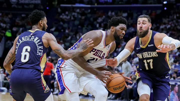 Joel Embiid Questionable vs. Thunder on Sunday