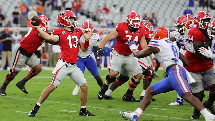 Georgia Opens the Favorite Over Florida Georgia Opens the Favorite Over Florida