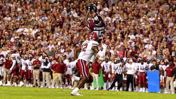Jalen Wydermyer Full Of Surprises In Texas A&M's Victory Over Gamecocks