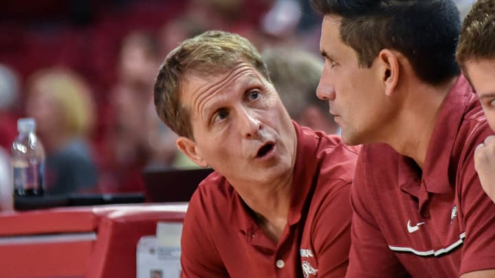 Not in Shape? Razorbacks' Conditioning Caught Musselman by Surprise Not in Shape? Razorbacks' Conditioning Caught Musselman by Surprise