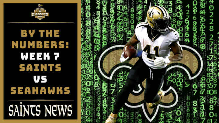 By the Numbers: Saints vs Seahawks in Week 7