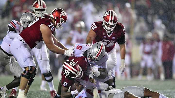 Indiana's Offensive Line Continues to Struggle, Needs to Get Things Fixed Quickly