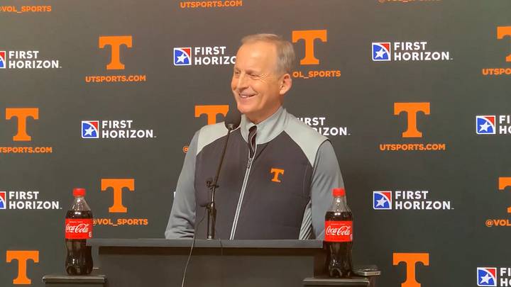 Watch: Rick Barnes Discusses His Team & More at Vols' Media Day
