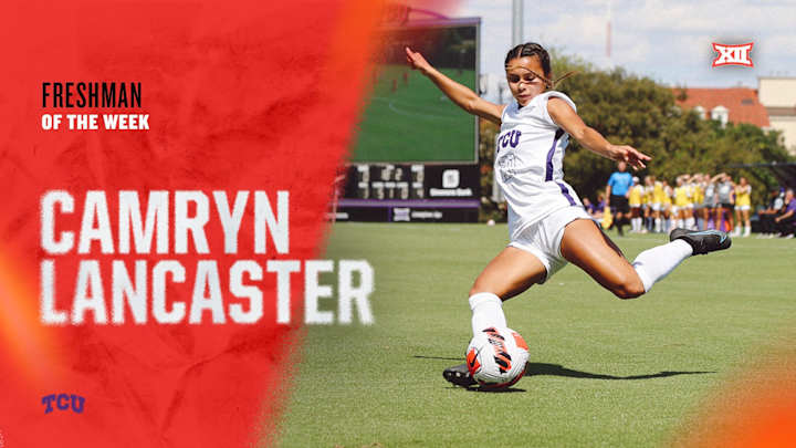 Camryn Lancaster named Big 12 Freshman of the Week