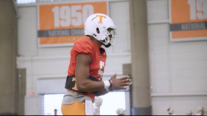 Watch: Tennessee Returns to the Practice Field During Open Week