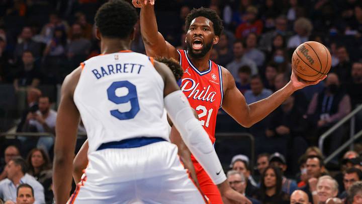 Joel Embiid Downplays Knee Injury After Struggling vs. Knicks