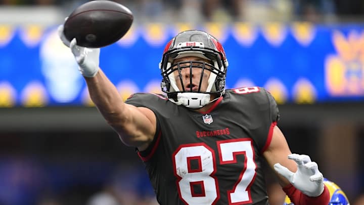Rob Gronkowski, Two Other Starters Return to Buccaneers Practice Rob Gronkowski, Two Other Starters Return to Buccaneers Practice