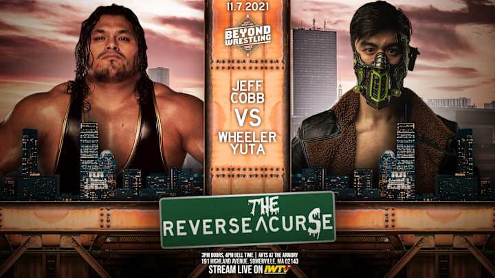 NJPW Standout Jeff Cobb Returns to Beyond Wrestling for Match Vs. Wheeler Yuta
