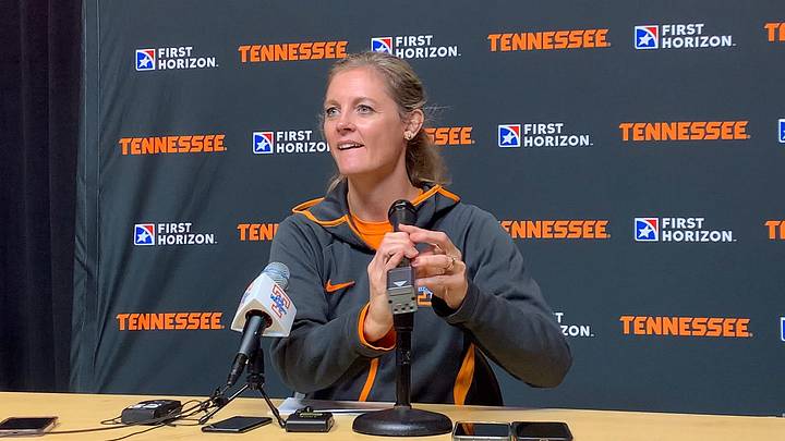 Watch: Kellie Harper Addresses Media at Lady Vols Media Day